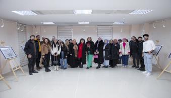 Üniversitemizde Özgün Baskı Resim Sergisi Açıldı