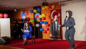 Üniversitemiz Öğrencileri Dönem Sonu Drama Etkinliği Yaptı