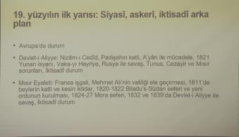 Üniversitemizde 19. yüzyılın İlk Yarısında Devlet-i Aliyye ve Mısır Maliyesi Konulu Söyleşi Düzenlendi
