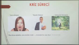 Üniversitemizde Kriz ve Stres Yönetimi Konulu Söyleşi Düzenlendi
