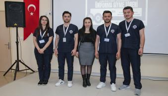 Üniversitemiz Hemşirelik Bölümü Öğrencileri Üniforma Giydi