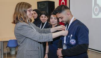 Üniversitemiz Hemşirelik Bölümü Öğrencileri Üniforma Giydi