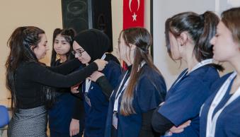 Üniversitemiz Hemşirelik Bölümü Öğrencileri Üniforma Giydi