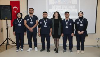 Üniversitemiz Hemşirelik Bölümü Öğrencileri Üniforma Giydi