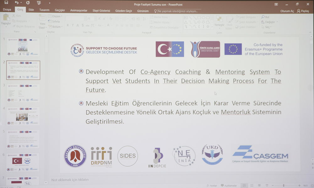 Gelecek Seçimlerine Destek Projemizin Kapanış Toplantısı Yapıldı