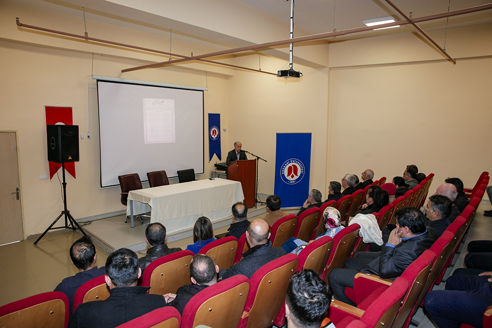 Üniversitemizde İstiklal Marşı’nın Kabulü ve Mehmet Akif Ersoy’u Anma Programı Düzenlendi