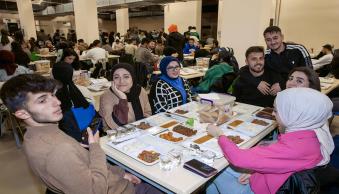 Öğrencilerimiz İçin İftar Yemeği Organize Edildi