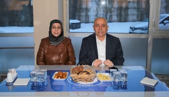 Rektörümüz  Üniversite Personeli İçin Düzenlenen İftar Yemeğine Katıldı