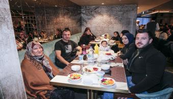 Yüksekova MYO Personeli ve Öğrencileri İftarda Buluştu