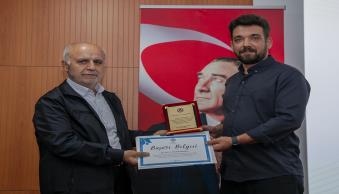 Üniversitemizde “ Akademik ve İdari Personel Ödül Töreni ” Düzenlendi