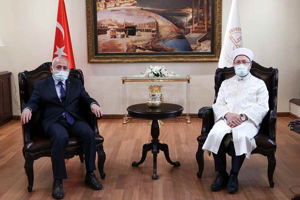 Rektörümüzden Diyanet İşleri Başkanına Ziyaret