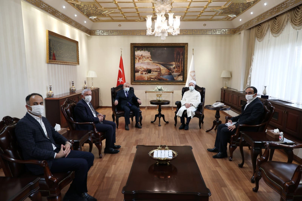 Rektörümüzden Diyanet İşleri Başkanına Ziyaret