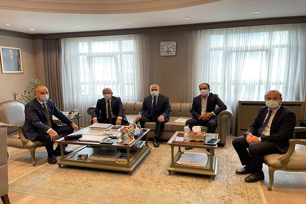 Rektörümüzden TOKİ Başkanlığına Ziyaret