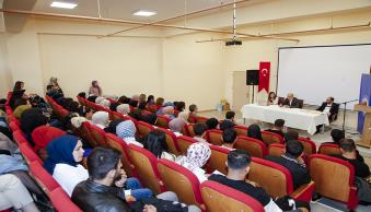 Üniversitemizde “Türk Edebiyatında Mevlid Geleneği ve Süleyman Çelebi'nin Vesiletü’n-Necat’ı” Konulu Söyleşi Düzenlendi