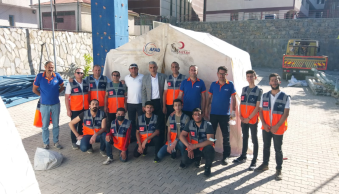 Üniversitemiz Arama Kurtarma Birimi Eğitimleri Devam Ediyor