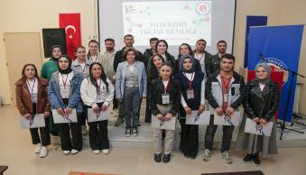 Üniversitemiz Bünyesinde Organize Edilen TÜBİTAK 4007 Hakkari Bilim Şenliği Sona Erdi