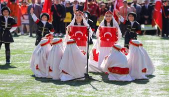 Rektörümüz Cumhuriyet Bayramı’nın 101. Yıldönümü Kutlamalarına Katıldı