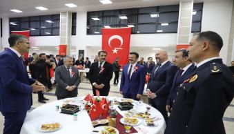 Rektörümüz Cumhuriyet Bayramı’nın 101. Yıldönümü Kutlamalarına Katıldı