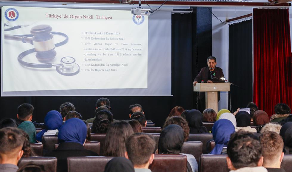 Üniversitemizde Organ Bağışı Haftası Farkındalık Etkinliği Düzenlendi