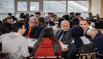 Rektörümüz Öğrencilerle Bir Araya Geldi