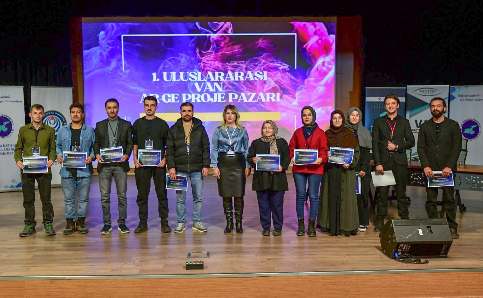 Öğretim Üyemiz 1. Uluslararası Van Ar-Ge Proje Pazarı Etkinliğinde Ödüle Layık Görüldü