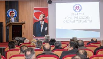 Üniversitemiz 2024 Yılı Yönetimi Gözden Geçirme Toplantısı Yapıldı