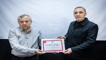 Üniversitemizde Kitap Teslim Töreni Gerçekleştirildi