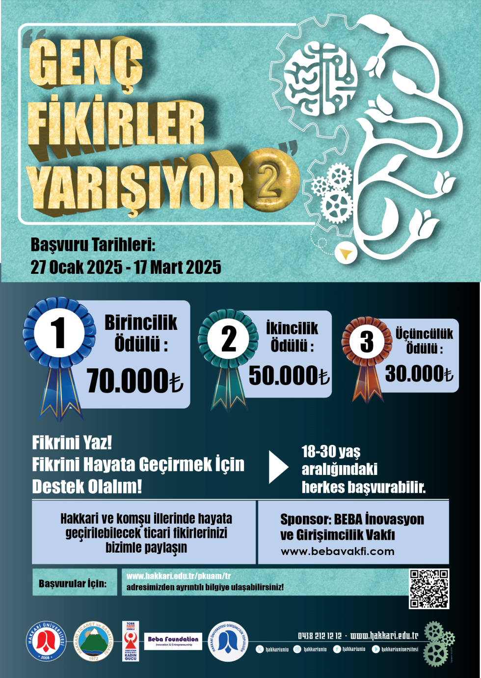 Üniversitemizde Genç Fikirler Yarışıyor Proje Yarışmasının İkincisi Başladı