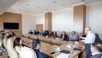 Rektörümüze Teşekkür Plaketi Takdim Edildi