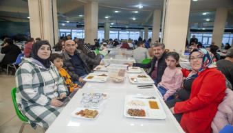 Rektörümüz Akademik ve İdari Personelimiz ile İftarda Bir Araya Geldi