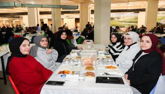 Rektörümüz Öğrencilerimizle İftar Yemeğinde Buluştu