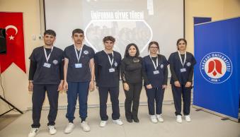 Hemşirelik Bölümümüz Tarafından Üniforma Giyme Töreni Düzenlendi