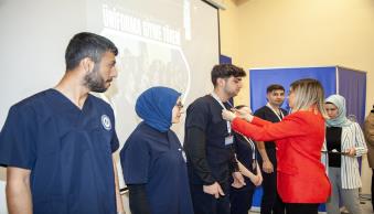 Hemşirelik Bölümümüz Tarafından Üniforma Giyme Töreni Düzenlendi