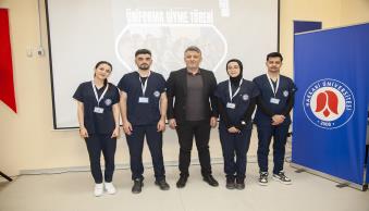 Hemşirelik Bölümümüz Tarafından Üniforma Giyme Töreni Düzenlendi