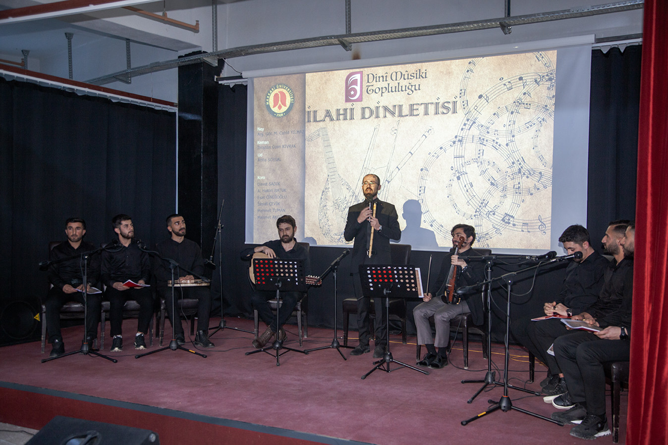 Üniversitemizde "İlahi Dinletisi" Etkinliği Gerçekleştirildi