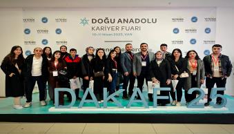 Üniversitemiz Doğu Anadolu Kariyer Fuarı’na Katıldı