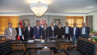 Rektör Şevli’den Rektörümüz Gençcelep’e Hayırlı Olsun Ziyareti