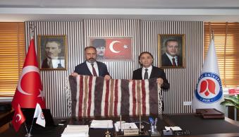 Rektör Şevli’den Rektörümüz Gençcelep’e Hayırlı Olsun Ziyareti