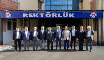 Rektör Şevli’den Rektörümüz Gençcelep’e Hayırlı Olsun Ziyareti