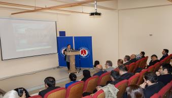 Üniversitemizde “Kooperatifçilik Kültürünün Yaygınlaştırılması ve Kooperatif İşletmeleri” Konulu Seminer Düzenlendi