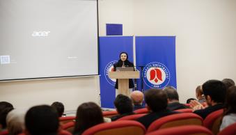 Üniversitemizde “Kooperatifçilik Kültürünün Yaygınlaştırılması ve Kooperatif İşletmeleri” Konulu Seminer Düzenlendi