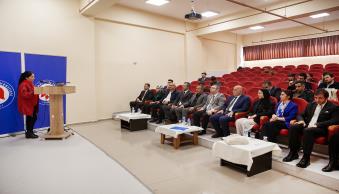 Üniversitemizde “Kooperatifçilik Kültürünün Yaygınlaştırılması ve Kooperatif İşletmeleri” Konulu Seminer Düzenlendi