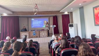 Üniversitemiz Öğretim Üyeleri TÜBİTAK Bilim Söyleşileriyle Öğrencilerle Buluştu