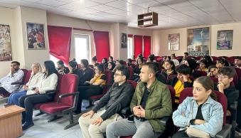 Üniversitemiz Öğretim Üyeleri TÜBİTAK Bilim Söyleşileriyle Öğrencilerle Buluştu