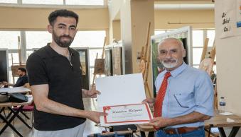 Üniversitemizde Yıl Sonu Karma Resim ve Heykel Sergisi Ziyarete Açıldı