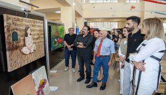 Üniversitemizde Yıl Sonu Karma Resim ve Heykel Sergisi Ziyarete Açıldı