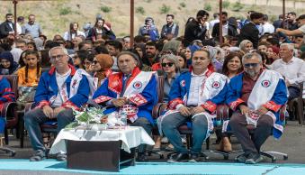 Üniversitemiz 17. Mezunlarını Coşkuyla Uğurladı