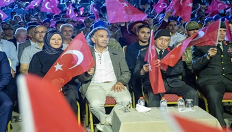 Rektörümüz 15 Temmuz Demokrasi ve Millî Birlik Günü Programına Katıldı