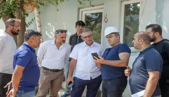 Üniversitemiz Üst Yönetimi Çölemerik MYO Binasında İncelemelerde Bulunundu