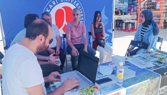 Üniversitemizden “2025 YKS Tanıtım ve Tercih Günleri” Kapsamında Danışmanlık Hizmeti